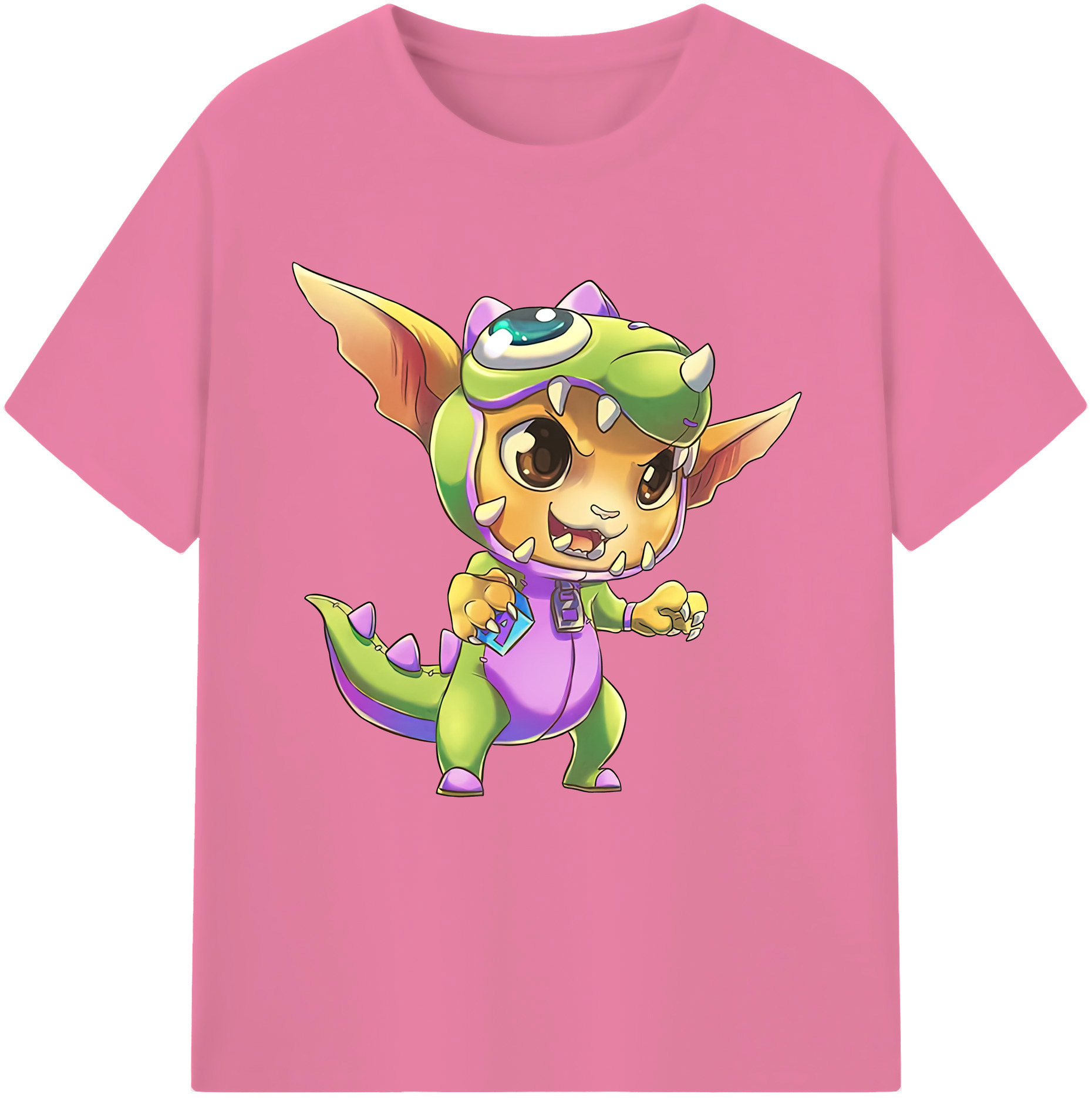 リーグ・オブ・レジェンド League of Legends LOL 綿100％半袖Tシャツ（フロントプリント）